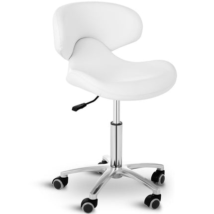 Physa Beauty chair on the wheels of Phys Andria - white – image 2