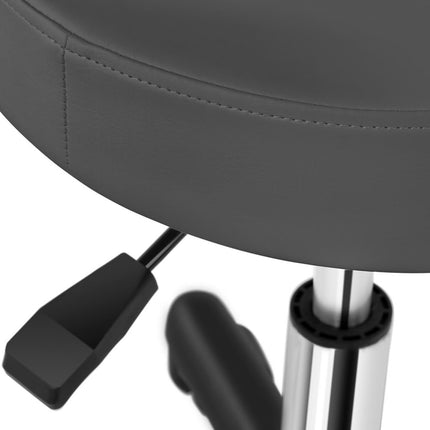 Physa Rolling stool cosmetic swivelling wheel Phys AVERSA - grey – image 4
