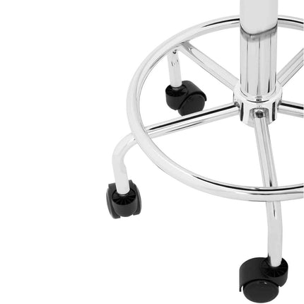Physa Table stool hocker cosmetic saddle wheel Frankfurt up to 150 kg black – image 4