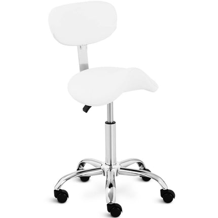 Physa Seat chair on wheels Hamburg up to 150 kg white – image 2