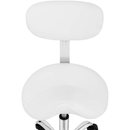 Physa Seat chair on wheels Hamburg up to 150 kg white – image 6