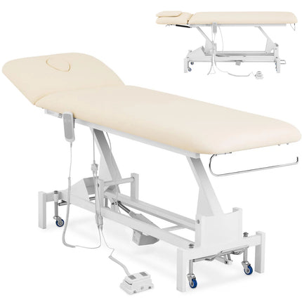 Physa Table bed for electric massage with remote control LILLE - beige