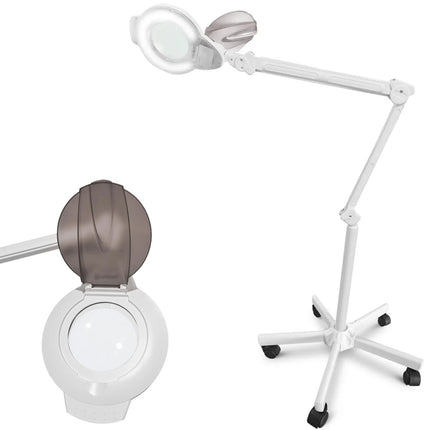 Physa Lamp cosmetic magnifier with mobile magnifier 5 dpi 72x LED