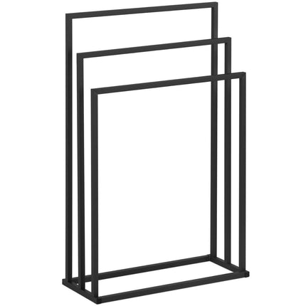 Physa Stand hanger for 3 floor standing towels STAL 55 x 21.5 x 84 cm dark grey – image 2