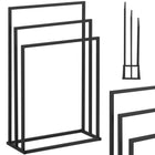 Physa Stand hanger for 3 floor standing towels STAL 55 x 21.5 x 84 cm dark grey