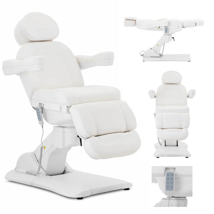 Physa Beauty chair for tattoo massage electric spa genoa - white