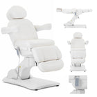 Physa Beauty chair for tattoo massage electric spa genoa - white