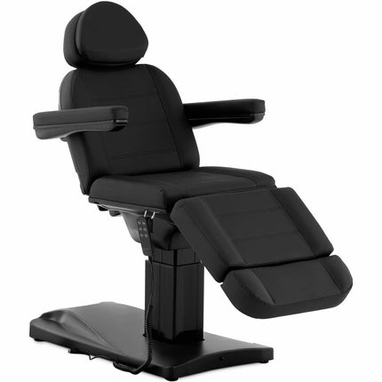Physa Electrically controlled cosmetic chair with remote control PHYSA ROVIGO BLACK – image 2