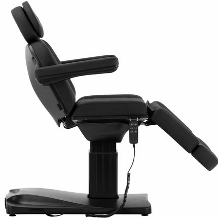 Physa Electrically controlled cosmetic chair with remote control PHYSA ROVIGO BLACK – image 6