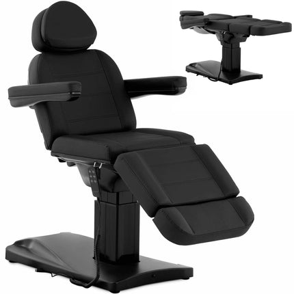 Physa Electrically controlled cosmetic chair with remote control PHYSA ROVIGO BLACK