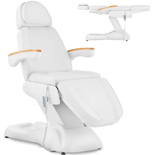 Physa Adjustable cosmetic chair for tattoo massage treatments, 150 kg RHO - white