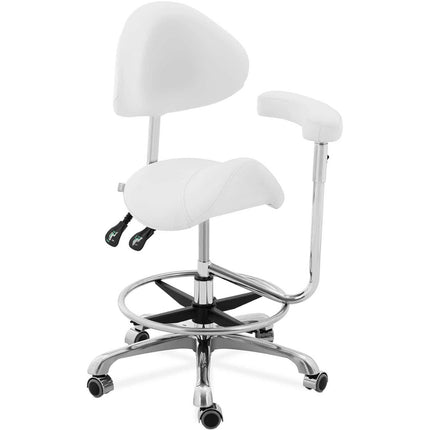 Physa WUPPERTAL adjustable chair with armrest support - white – image 2