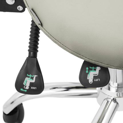 Physa Beauty chair with rotating support adjustable MANNHEI GREY – image 5