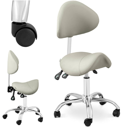 Physa Beauty chair with rotating support adjustable MANNHEI GREY