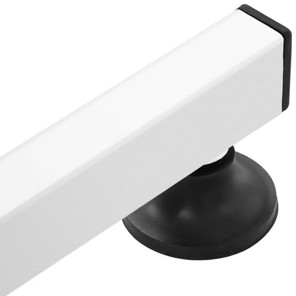 Physa Cosmetic footrest for pedicure, adjustable height up to 67 cm, up to 80 kg - white – image 3