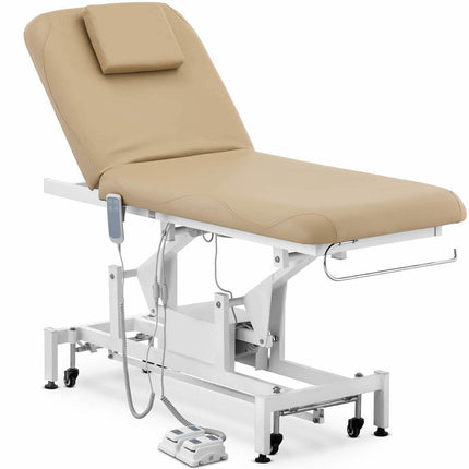 Physa Bed Beauty Table for Electric Massage 2 engines 150 kg LYON - dark beige – image 2