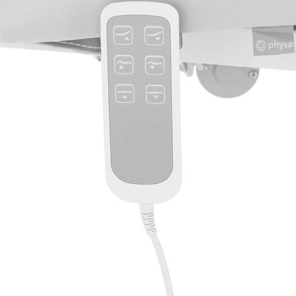 Physa Bed cosmetic table for electric massage 3 engines 250 kg NANTES - white – image 3