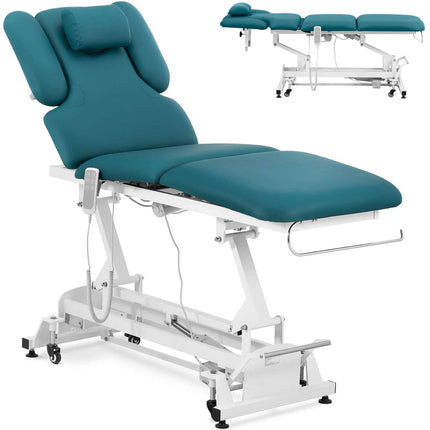 Physa Bed cosmetic table for electric massage 3 engines 250 kg NANTES - white – image 19