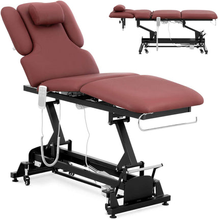 Physa Bed cosmetic table for electric massage 3 engines 250 kg NANTES - white – image 10