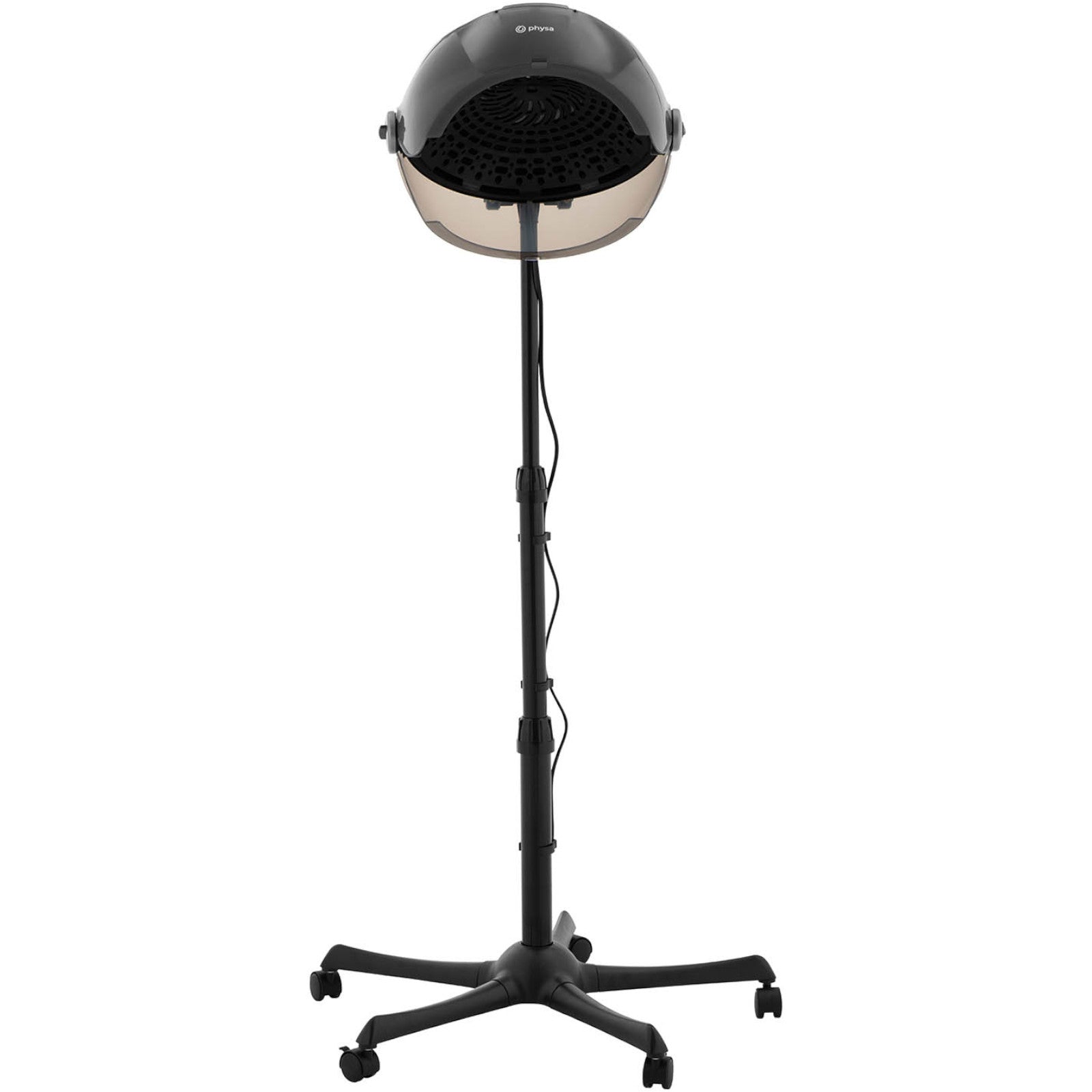 Physa Hairdressing helmet hair dryer standing on wheels, 1650 W, black – image 6