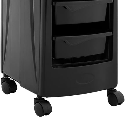 Physa Hairdresser cart with handle for hair dryer 5 drawers shelf 485 x 380 mm – image 3