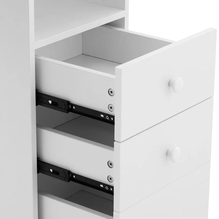 Physa Cosmetic manicure desk with dust absorber 120 x 45 cm - white – image 3