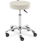Physa Cosmetic stool stool on wheels up to 150 kg WORCESTER - beige