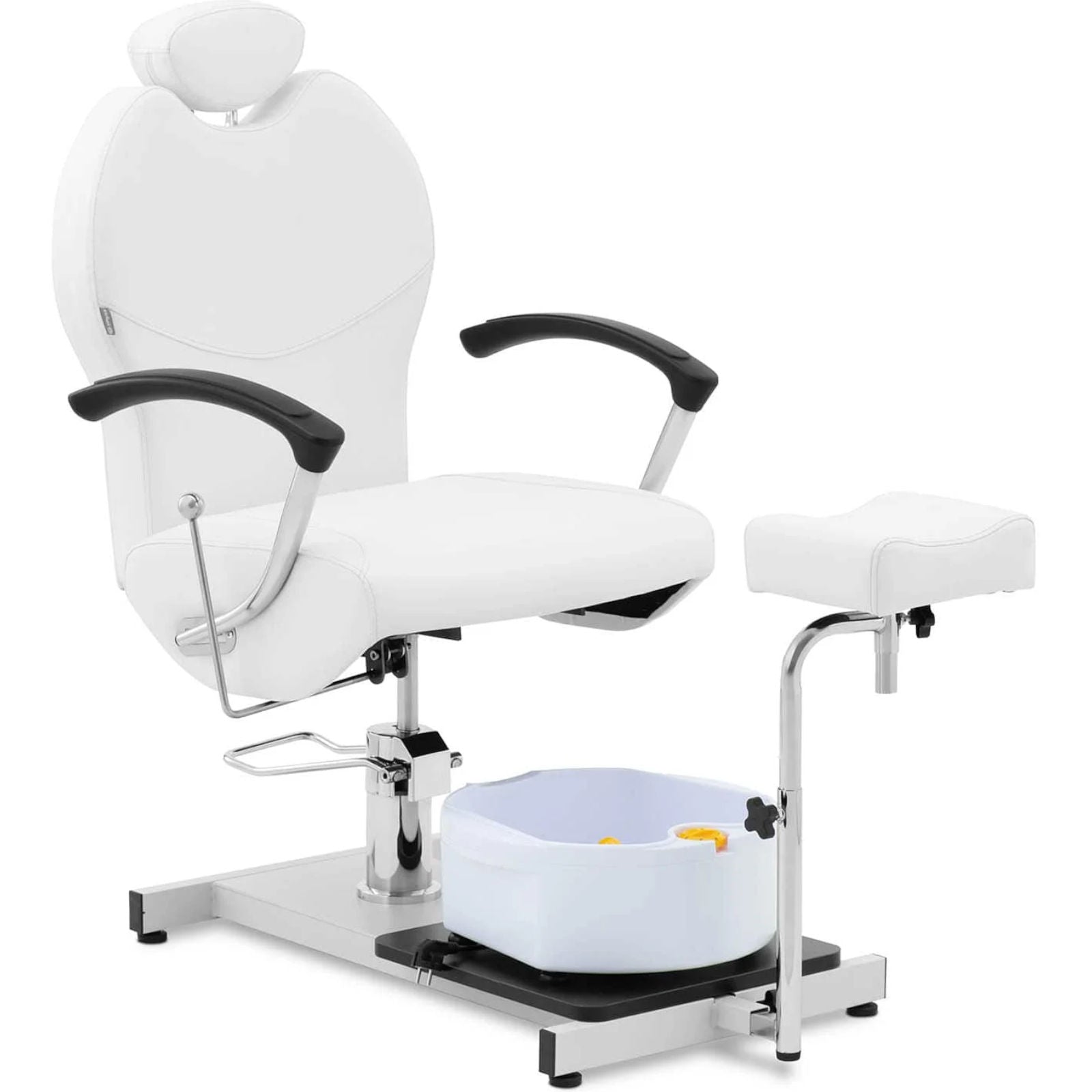 Physa Cosmetic and podiatry chair for pedicure with footrest and shower tray - white – image 2