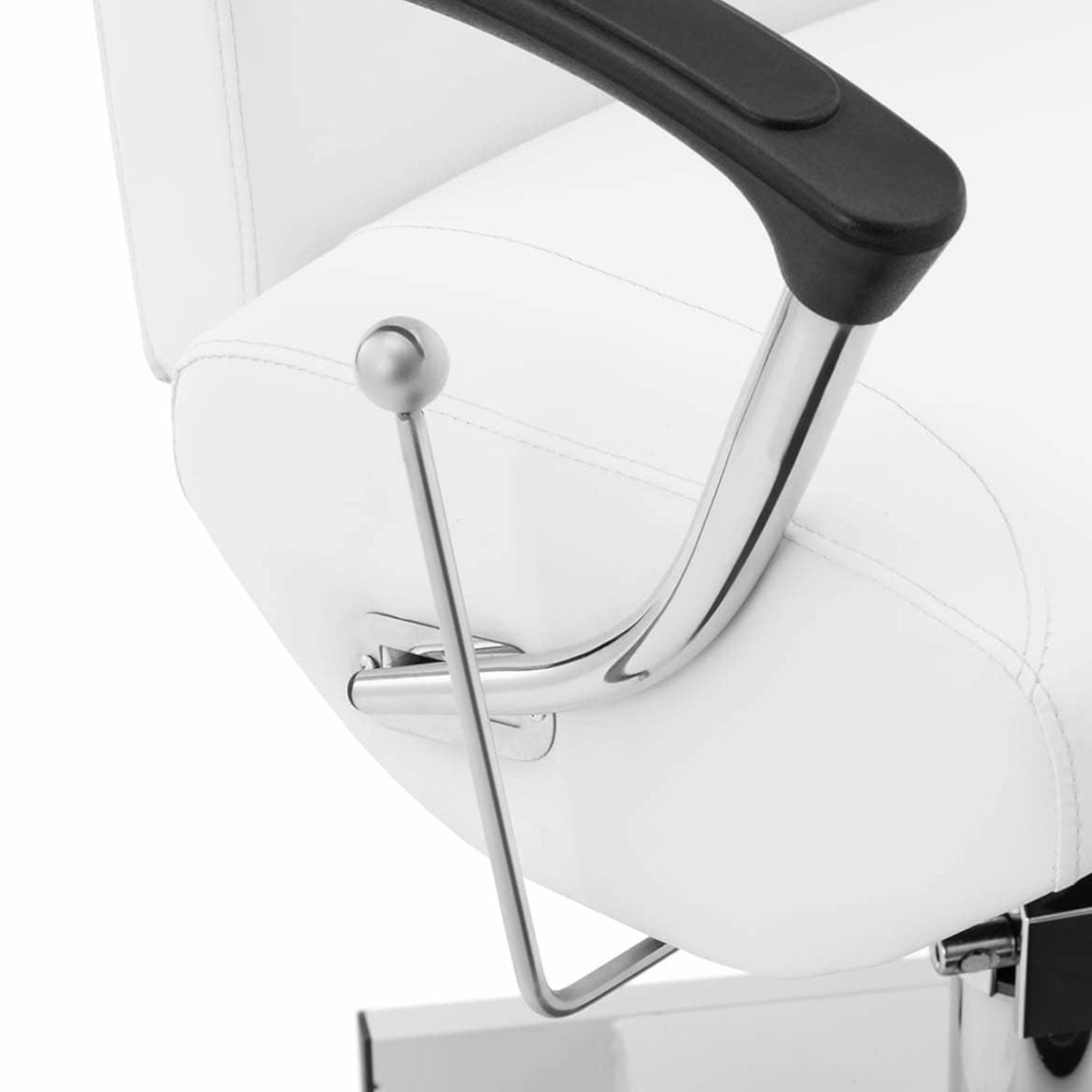 Physa Cosmetic and podiatry chair for pedicure with footrest and shower tray - white – image 3