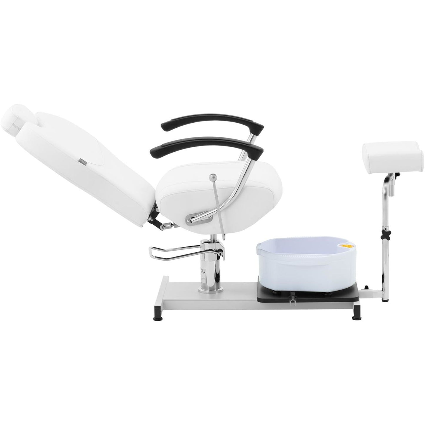 Physa Cosmetic and podiatry chair for pedicure with footrest and shower tray - white – image 4