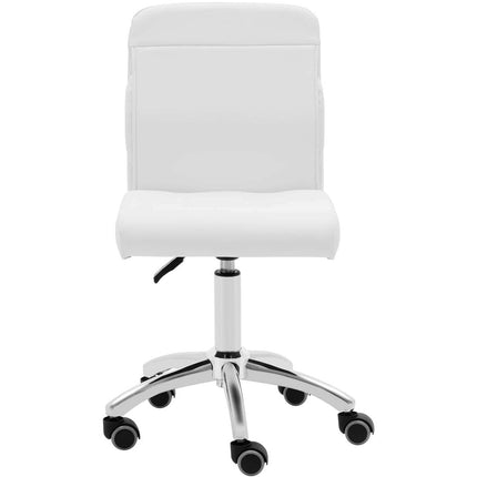 Physa Beauty stool chair with wheel support up to 150 kg ILANZ white – image 5