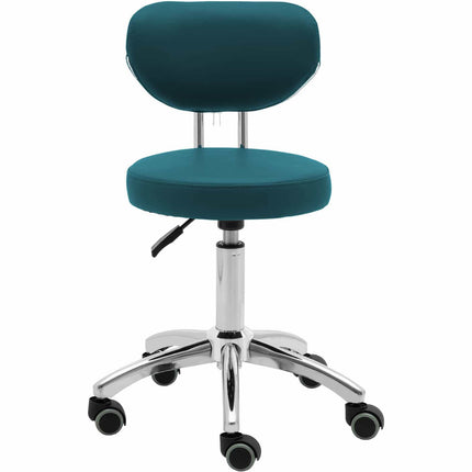 Physa Cosmetic chair with wheel support 46-60 cm ASCONA - turquoise – image 5