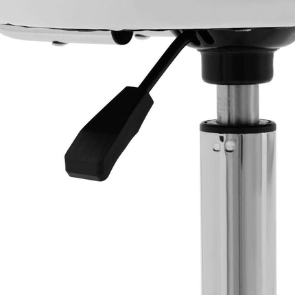 Physa Wheelchair stool hoker cosmetic with wheel support up to 150 kg ASCONA white – image 4