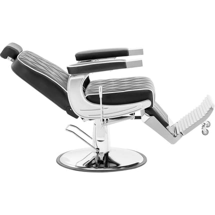 Barber hairdressing chair for tattoo adjustable Physa FOXLEY - black – image 4