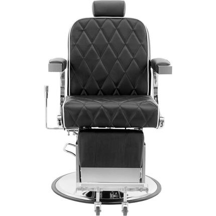 Barber hairdressing chair for tattoo adjustable Physa FOXLEY - black – image 6