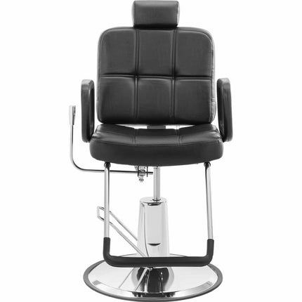 Physa Barber hairdressing chair with headrest and footrest of Phys KESWICK - black – image 3