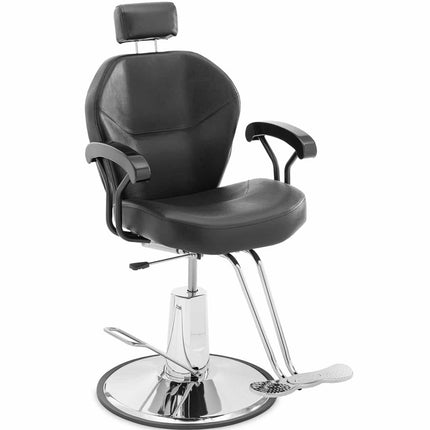 Physa Barber hairdressing chair with headrest and footrest of Phys ILFORDK - black – image 2