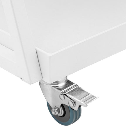 Physa Cart assistant cosmetic hairdresser 1 drawer 3 shelves 55 x 39 x 90 cm - white – image 5