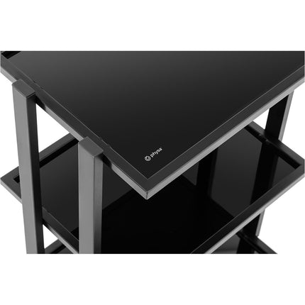 Physa Cart Beauty assistant 3 glass shelves 55 x 41 x 80 cm - black – image 2