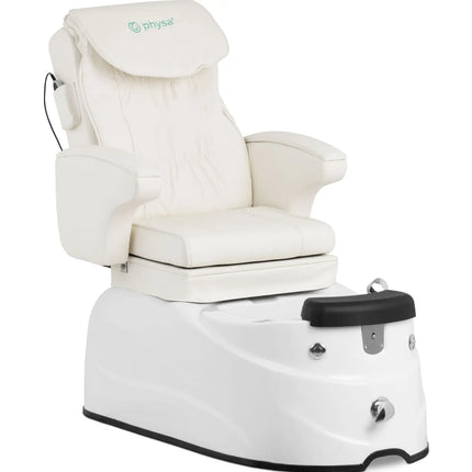 Physa Podiatry pedicure chair with massage and electric shower tray 105 W - white – image 2