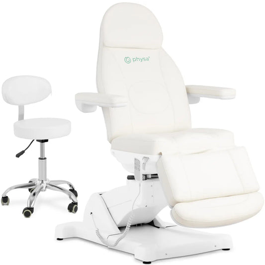 Physa Spa tattoo massage chair and beauty chair 350 W white - set