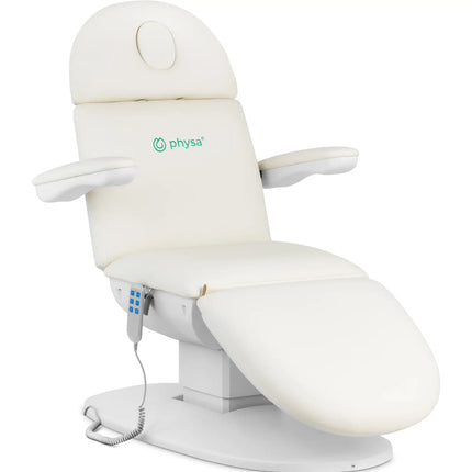 Physa TERAMO cosmetic chair for tattoo massage SPA 150 kg - white – image 2