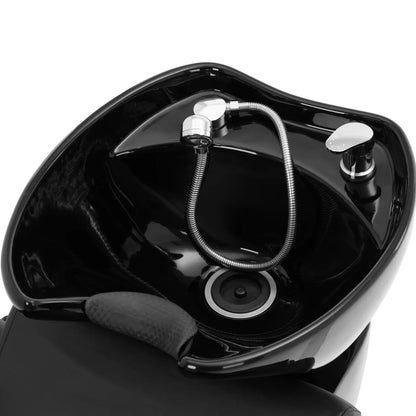 Physa Physa CARDITO hairdressing washbasin with chair, black – image 3