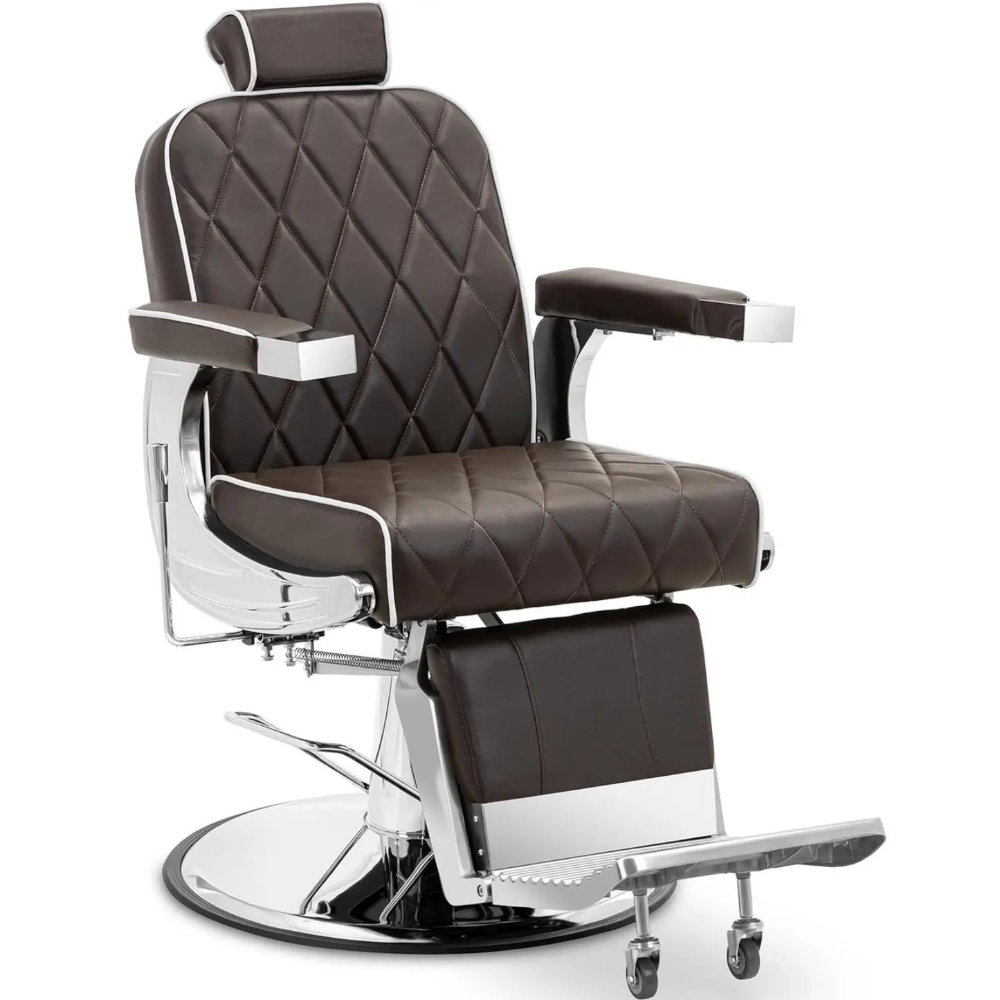 Physa Adjustable Physa FOXLEY hairdressing and barber chair for tattooing - brown – image 2