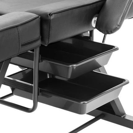 Physa IMOLA cosmetic chair for tattoo massage treatments 200 kg - black – image 3