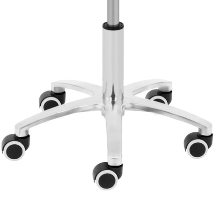 Physa Cosmetic stool on wheels up to 120 kg COMO - white – image 4