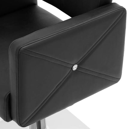 Physa Physa CARLISLE cosmetic barber chair with footrest - black – image 5