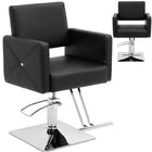 Physa Physa CARLISLE cosmetic barber chair with footrest - black