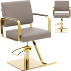 Physa Physa OTLEY cosmetic barber chair with footrest - beige - gold