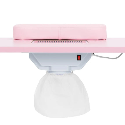 Physa Cosmetic desk with absorber support 120 x 45 x 80 cm - rose gold – image 3